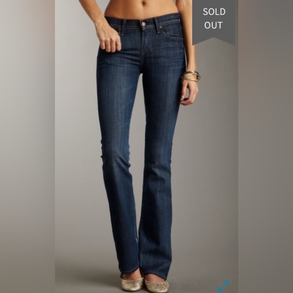 Citizens of Humanity Amber Medium Rise Bootcut Jeans, EUC